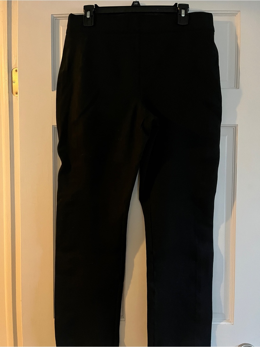 SPANX Women’s Black bootcut legging dress pant